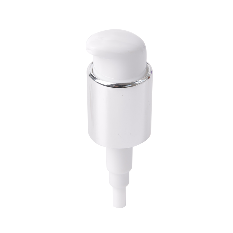 Plastic aluminum cream pump for cosmetic packaging HY-F06