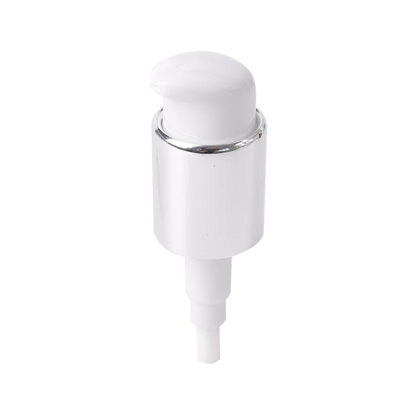 Plastic aluminum cream pump for cosmetic packaging HY-F06