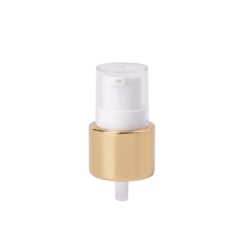 Plastic Cosmetic Lotion Bottle Pump / Treatment Pump with halfcap HY-F03