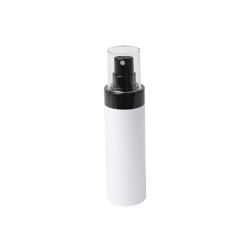 80ml Essential Oil Liquid Foundation Cylinder PET Bottle with pump HY-M05